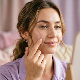 TEULN crow-feet patch closeup suggests precision around eyes for gentle smoothing.