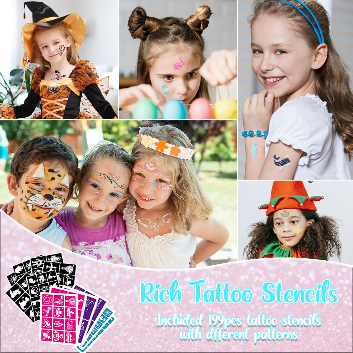 TEUVO Gem stickers sheets for sparkling accents