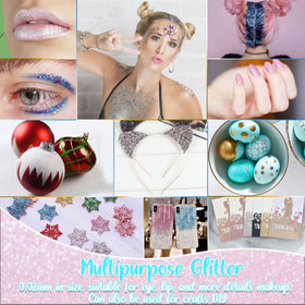 TEUVO Party-ready glitter ideas for Halloween, Christmas, and birthdays