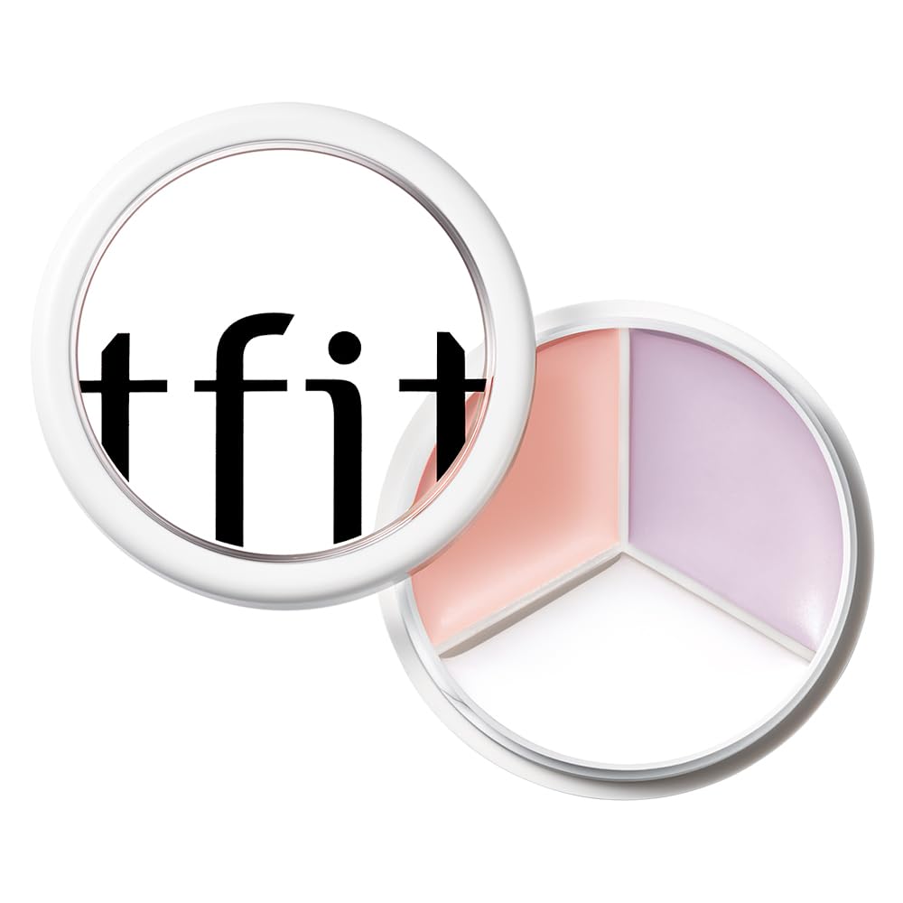 TFIT Multi-Use Pot Concealer triple palette for targeted coverage with a skin-like finish.