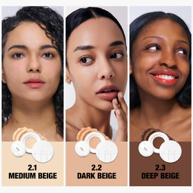 TFIT Translucent Set Finishing Powder tone-correcting option for varied skin tones.
