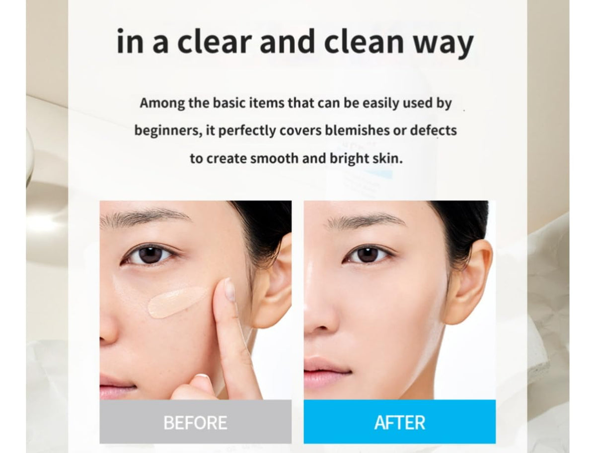 TG153 A.t.o.m.y BB Cream application scene demonstrates everyday glow.