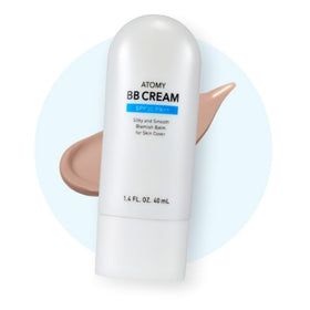 TG153 A.t.o.m.y BB Cream SPF 30 bottle shows daily sun protection with light coverage.