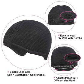 Tgezer Short Pixie Cut Wig packaging display supports easy storage and gifting
