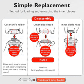 TGSBHIO ARC5 installation demo shows easy blade swap.