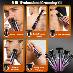 TGSBHIO extendable arm back trimmer providing access to difficult back zones