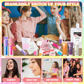Thaluna pigment colors for custom lip gloss shades and shimmer