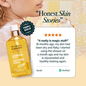 Thanks to Nature gentle balance for sensitive skin during cleansing