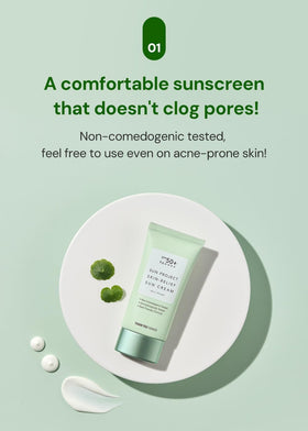 THANKYOU FARMER Sun Project Relief shows no white cast on skin