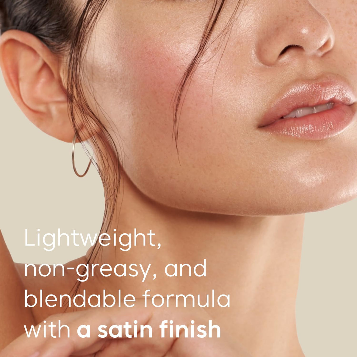 Soybean extract detail underscores moisture for skin vitality in THANKYOU FARMER Sun Project.