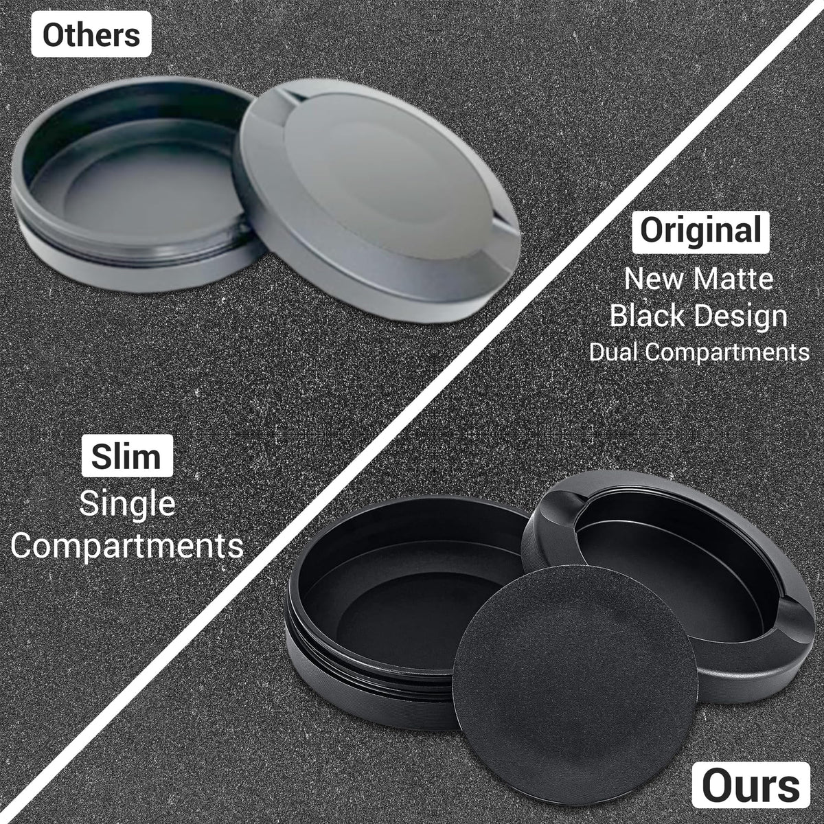 Tharos Distribution matte black finish adds a modern touch to everyday carry