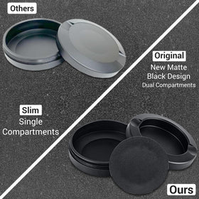 Tharos Distribution matte black finish adds a modern touch to everyday carry