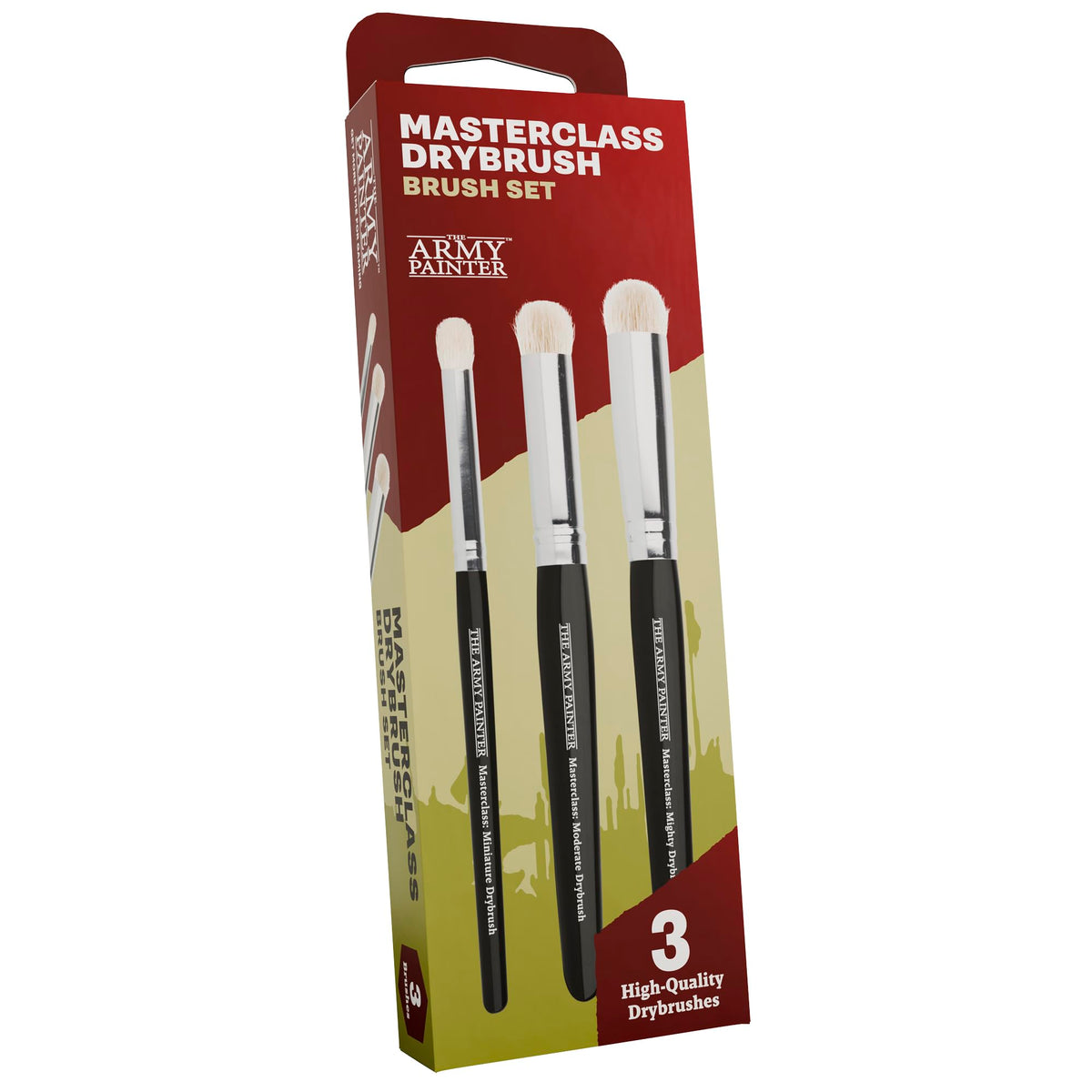 The Army Painter Masterclass 15mm Mighty drybrush close-up for large models enhances texture
