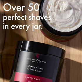 The Art of Shaving Icon Duo Kit rich lather in bowl, reduced irritation potential