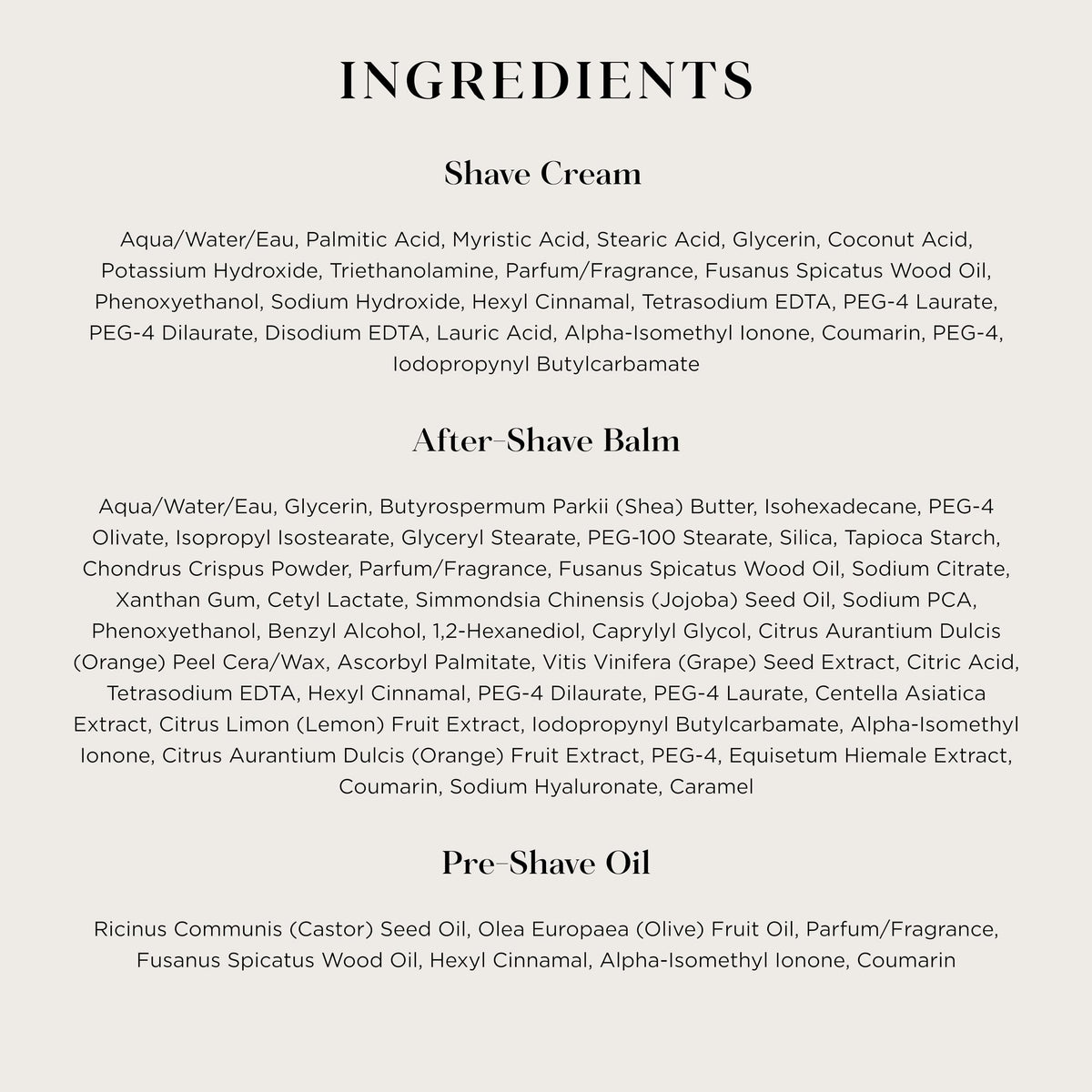 The Art of Shaving Sandalwood scent profile evokes spa-like ritual and timeless masculinity.