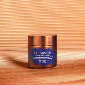 The Ayurveda Experience Cerabuild texture photo highlights lightweight, non-greasy finish.