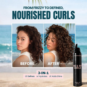 Ingredients hint with natural extracts for lightweight definition without crunch.