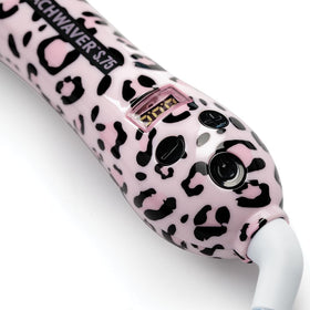 The Beachwaver Co. S75 dual-rotation controls support easy curling from either direction.