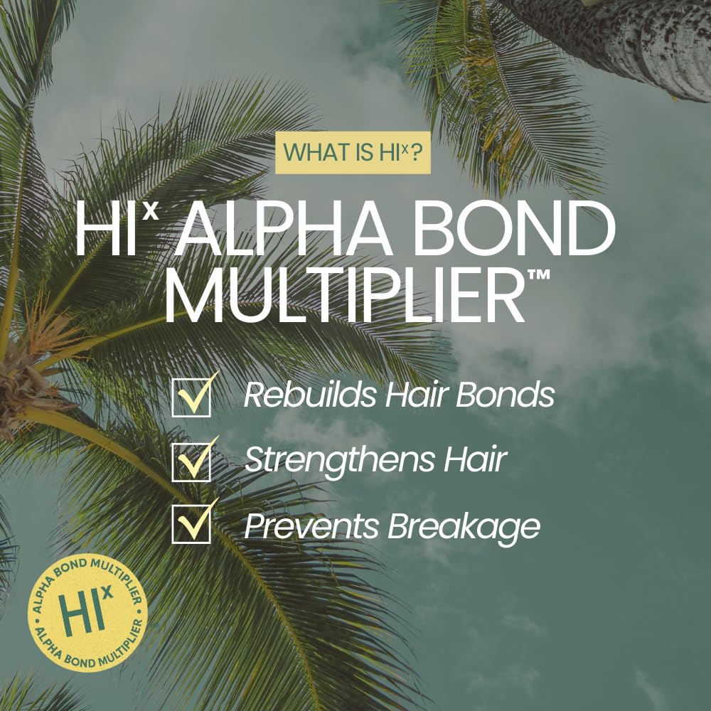 Shine Squad hair application on model reveals even coating and manageability.