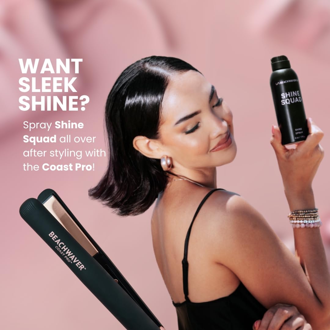 Shine Squad packaging showcases premium branding and HIx technology.