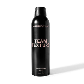 The Beachwaver Co. Team Texture Dry Finishing Spray can delivering quick beachy volume and hold