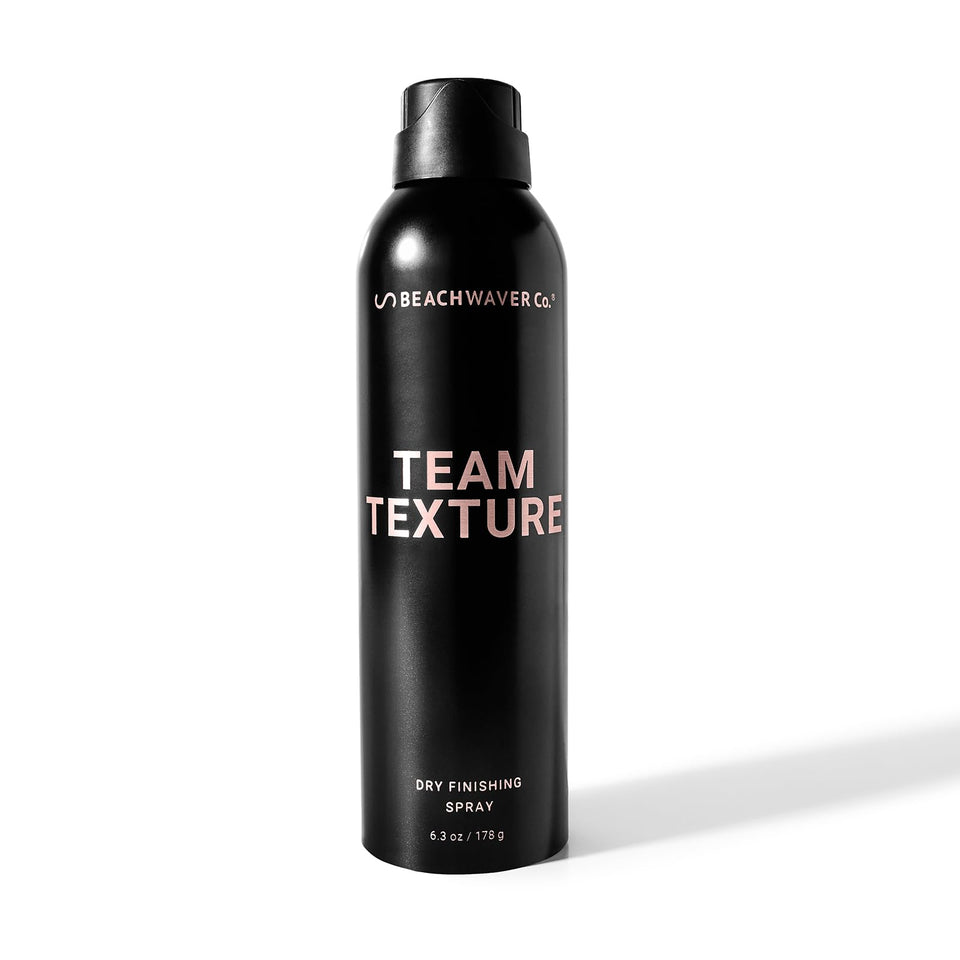The Beachwaver Co. Team Texture Dry Finishing Spray can delivering quick beachy volume and hold