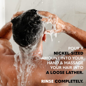 The Beard Club 2-in-1 packaging display highlights the sulfate free formula.