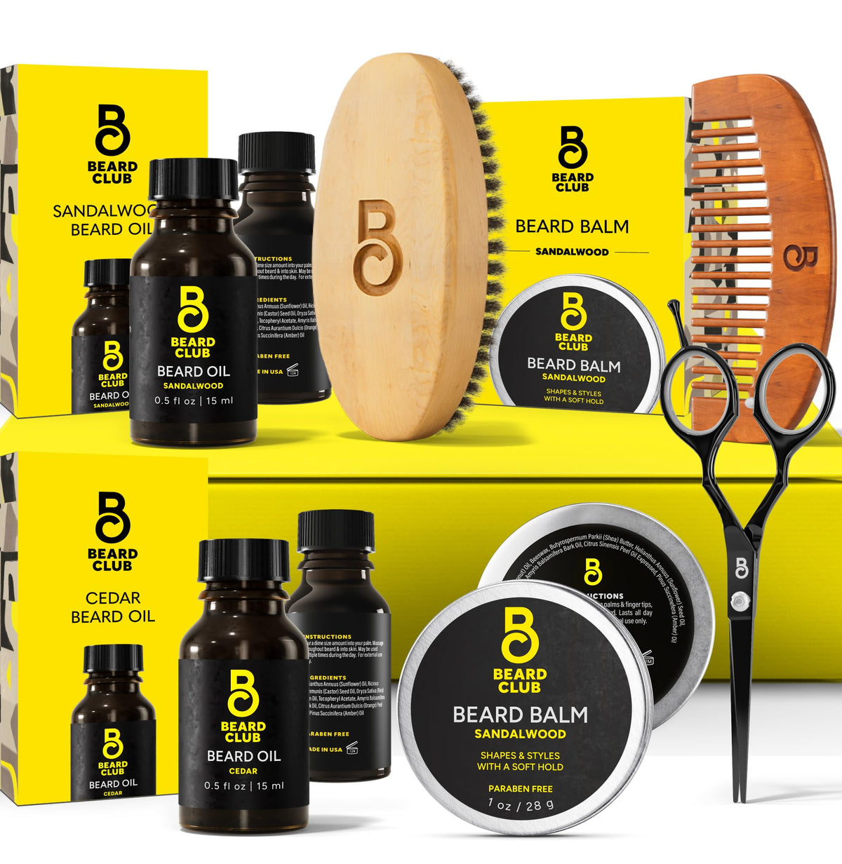 The Beard Club Cedar Oil 50ml nourishes beard with a woodsy scent for daily grooming.