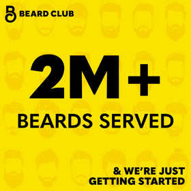 The Beard Club Packaging Inside View shows premium gift-ready presentation.