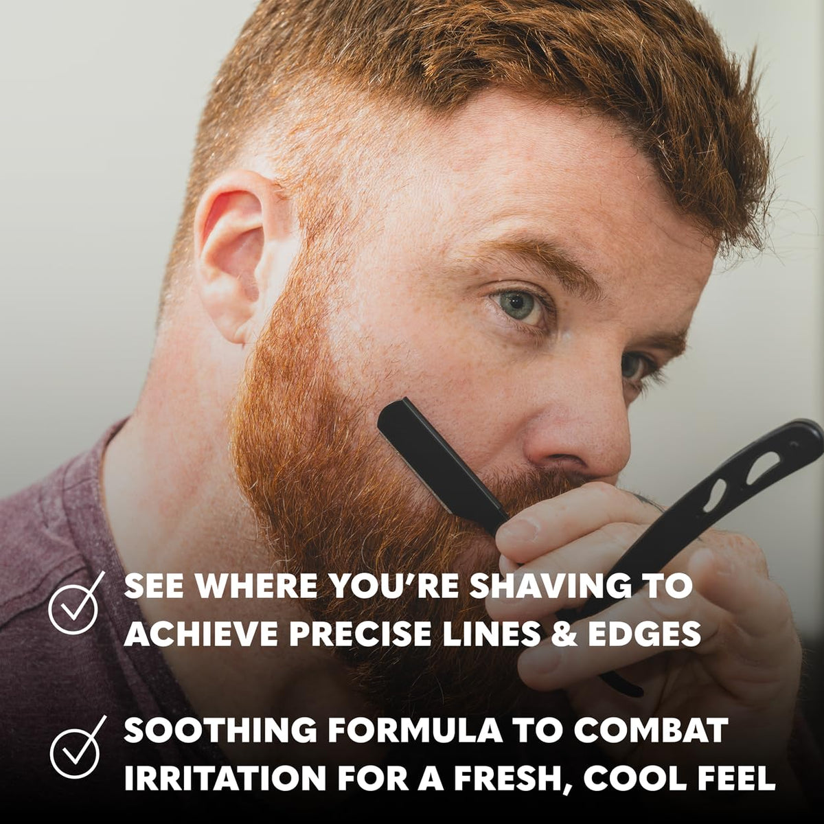Cedar scent The Beard Club shaving gel