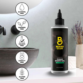 Sativa Seed and Licorice Root nourish skin during shaving