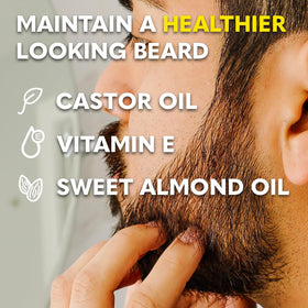 The Beard Club Sandalwood Balm provides hydration and controlled styling without greasiness.