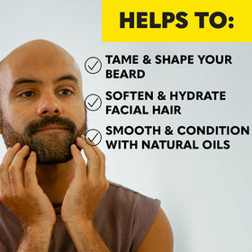 The Beard Club Sandalwood Oil 50ml delivers warm aroma and beard softness.