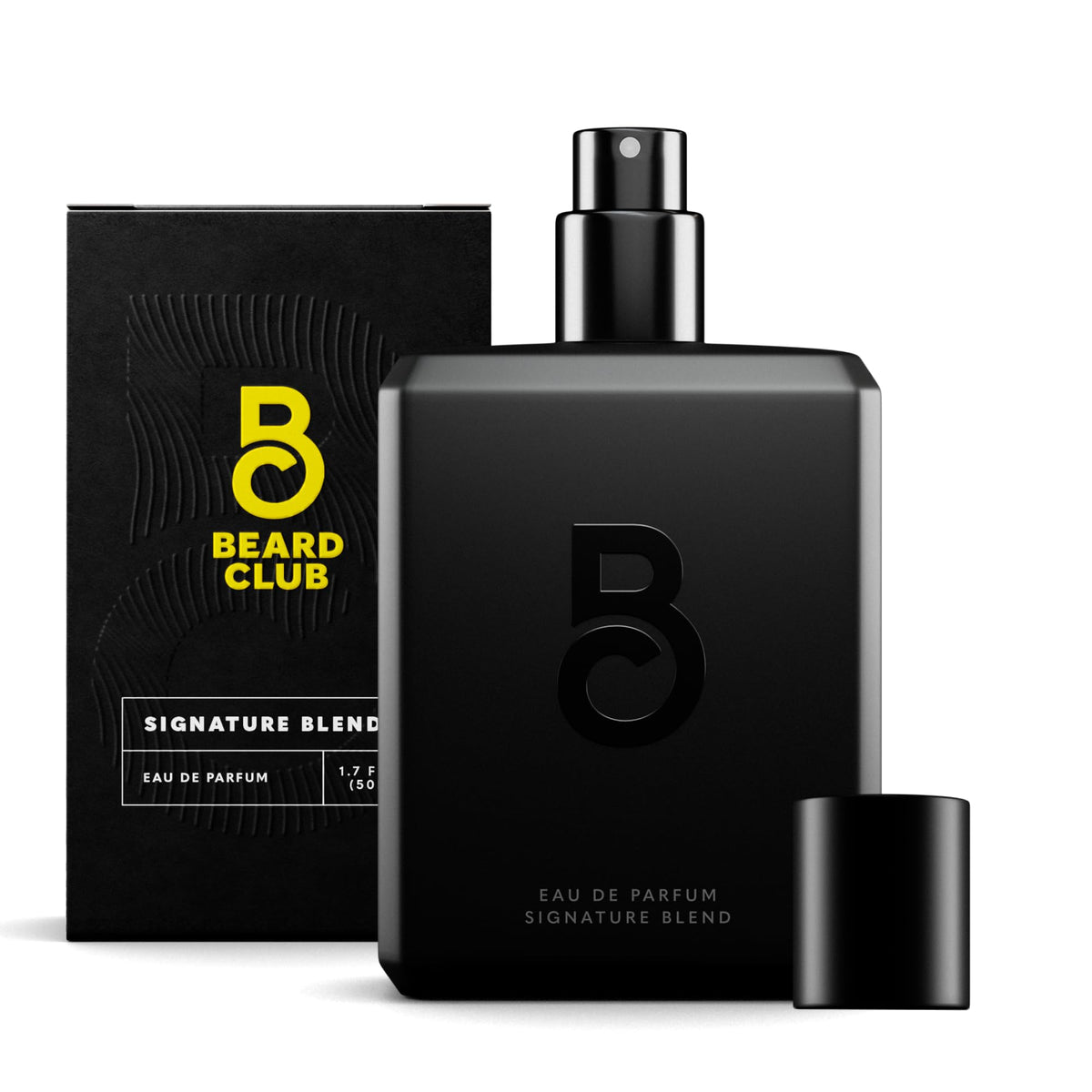 The Beard Club Signature Blend bottle front view for daily wear.