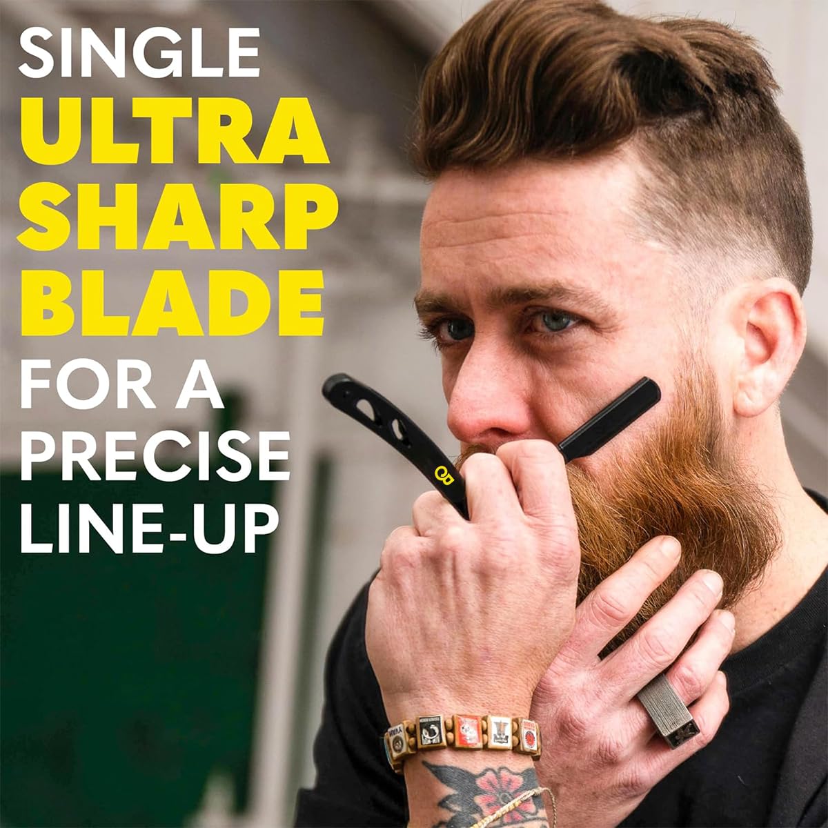 The Beard Club straight razor kit offers barber-level detailing for neckline and cheek lines
