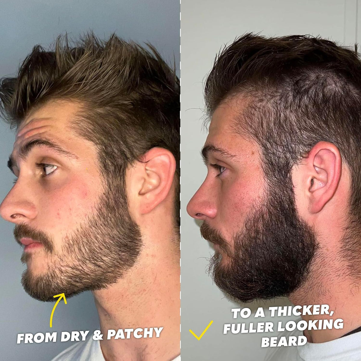 The Beard Club Supreme Growth Vitamins provide essential nutrients for healthy facial hair.