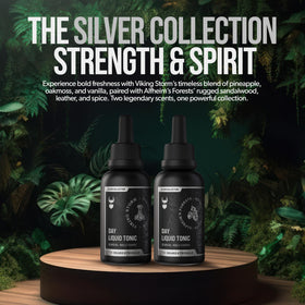 The Beard Struggle Day Liquid Tonic non-greasy absorption in action.