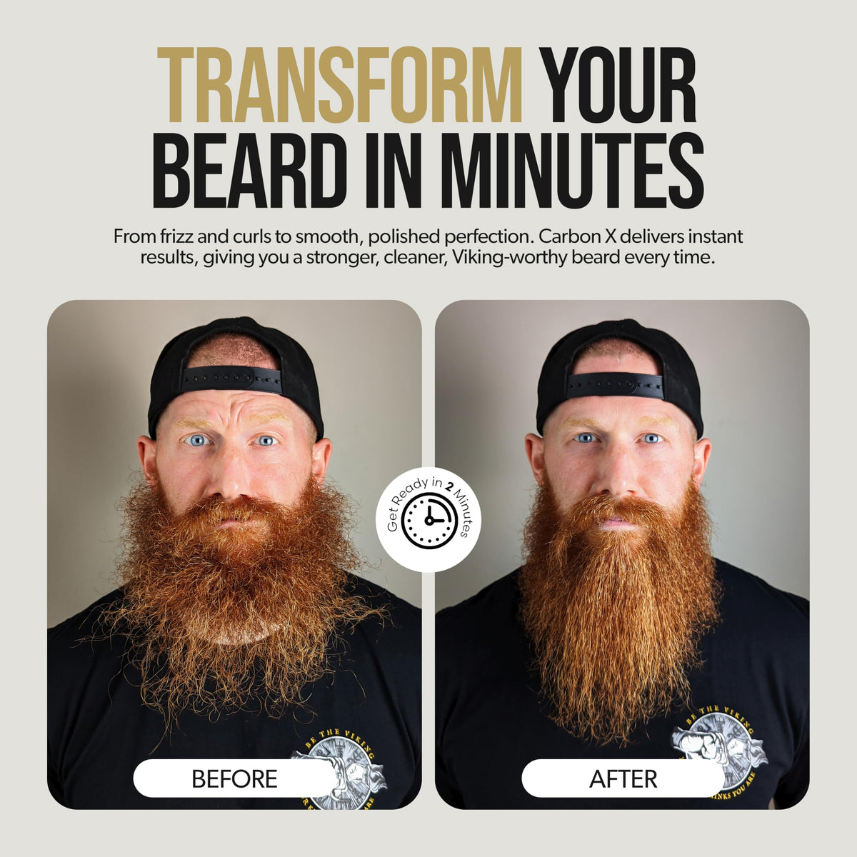 The Beard Struggle Mag X base charging station for cordless grooming convenience.