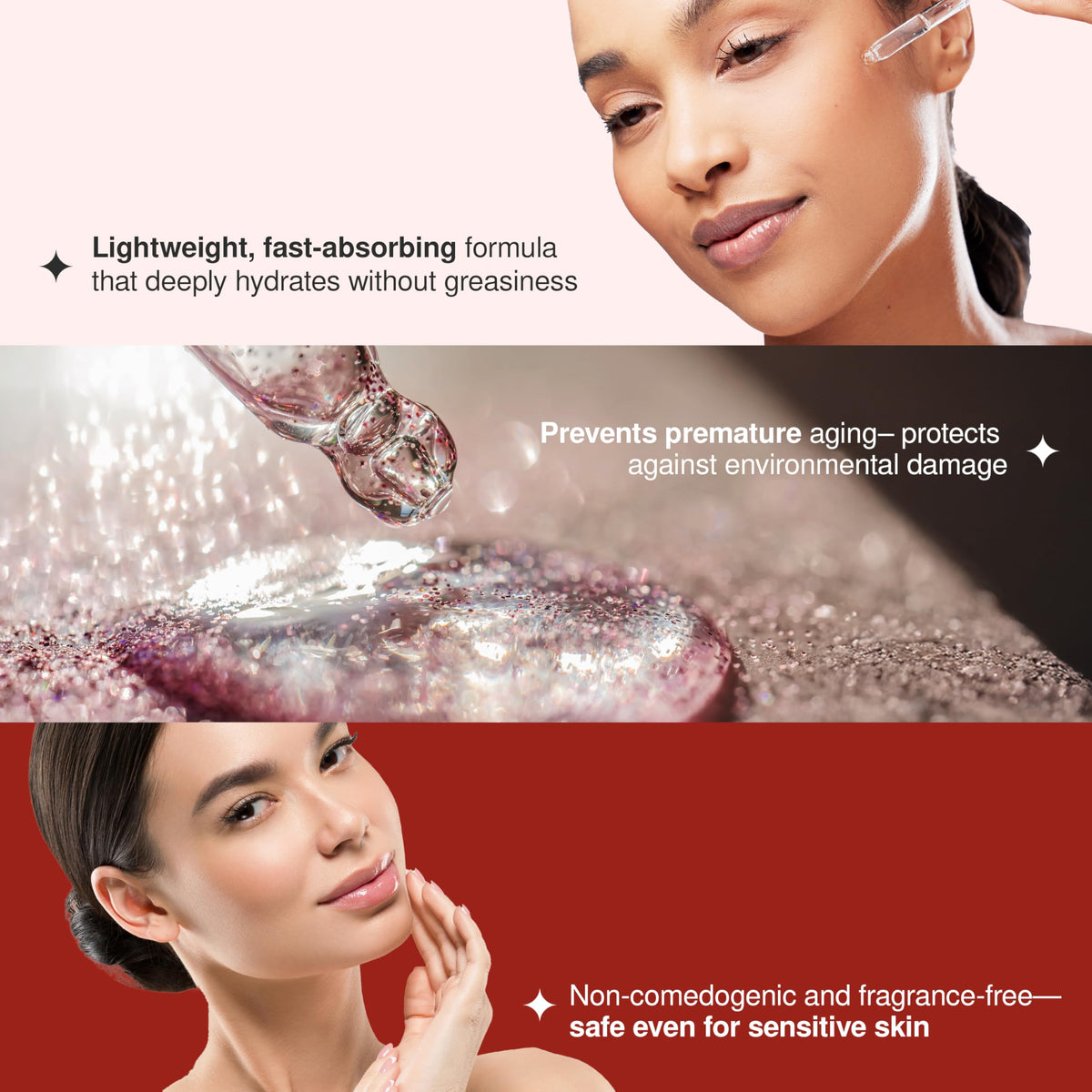 The Beauty Elixir ingredients reminder highlights retinol and clean beauty focus
