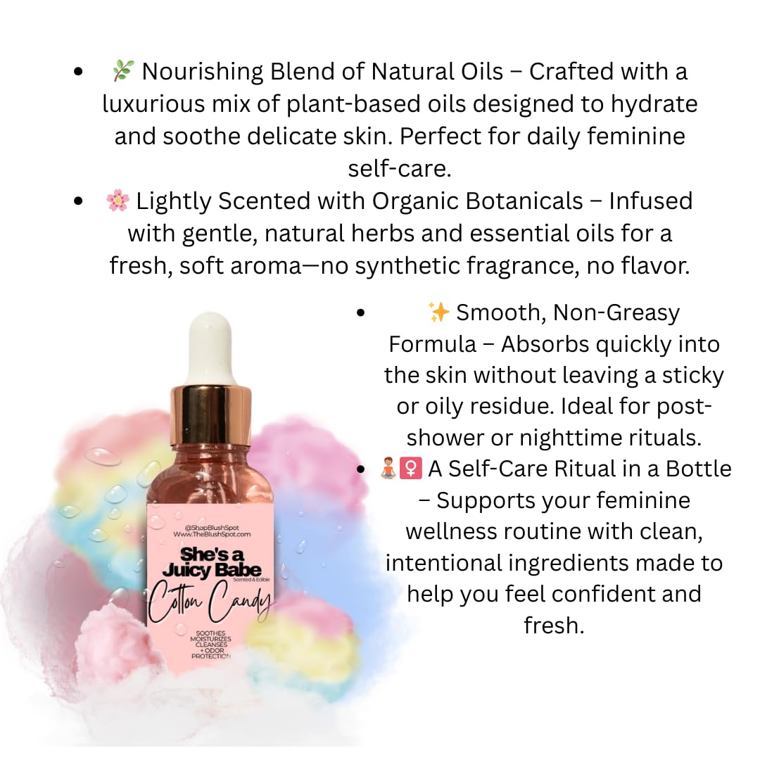 The Blush Spot on-skin application after bathing shows absorption.