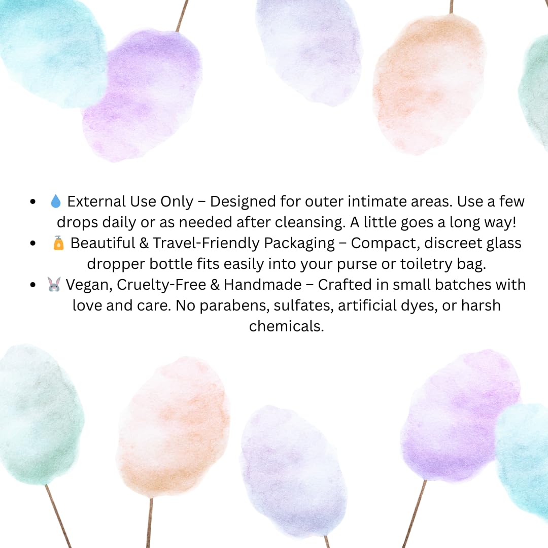 The Blush Spot drops on panty liner illustrate versatile daytime use.