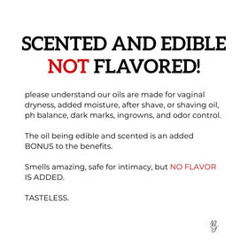 The Blush Spot ingredients list highlighting coconut and sunflower oils for hydration.