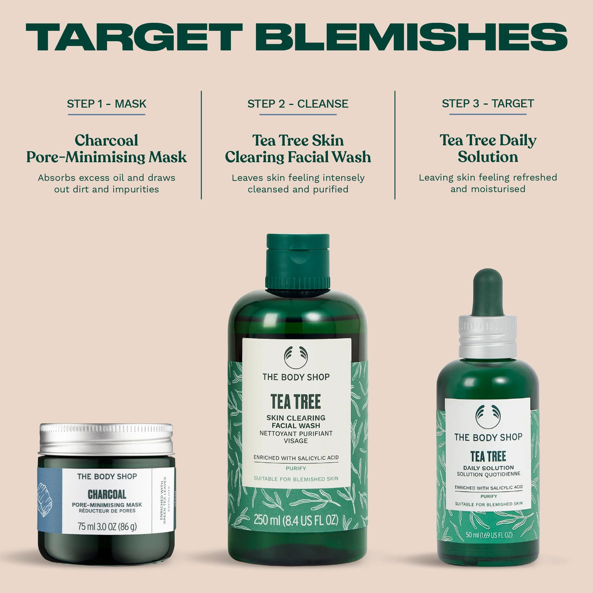 Rinsing off to reveal refreshed, glow-ready skin