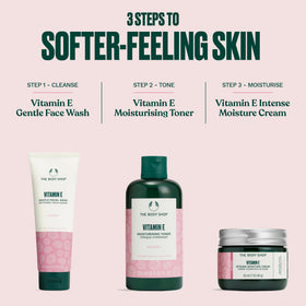 The Body Shop Community Fair Trade shea butter feature for smooth moisturization.
