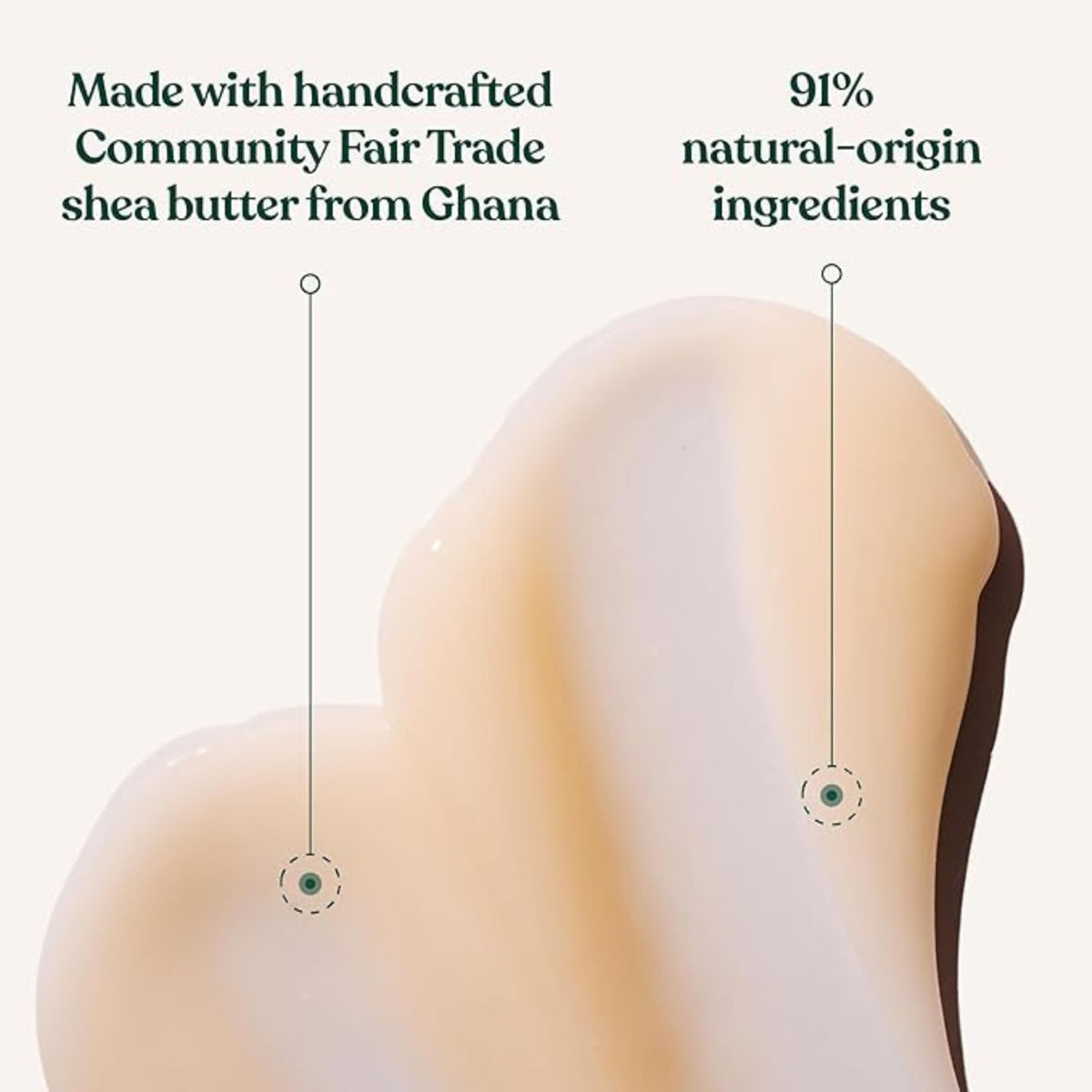 The Body Shop Shea Shower Cream with nutty scent and creamy texture for daily cleansing