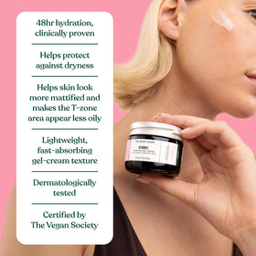 The Body Shop Vitamin E Gel Moisture Cream daily-use scene demonstrates routine-friendly hydration.