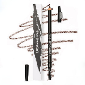 The BrowGal 3in1 pencil tip for precise, hair-like brow strokes and defined arches