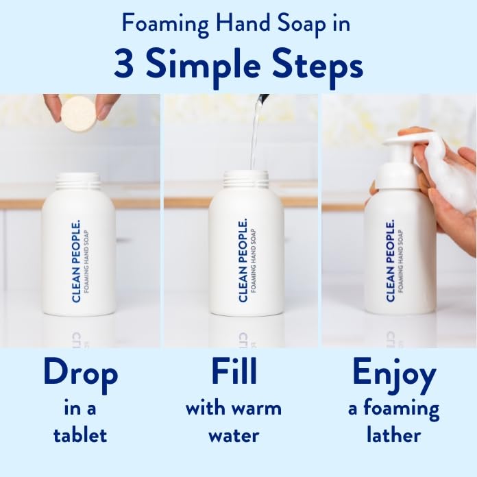 The Clean People gentle on skin formulation image emphasizes skin-friendly ingredients.