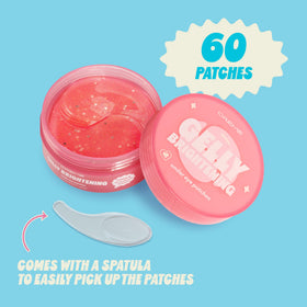 The Crème Shop Gelly Brightening Patches provide long-lasting hydration for a dewy look.