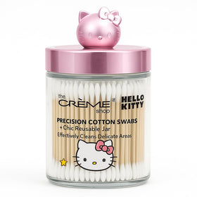 The Crème Shop Hello Kitty cotton pads ideal for makeup removal and gentle skin prep.